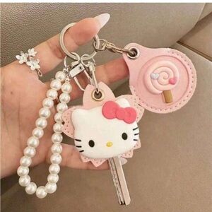 HELLO KITTY LOLLIPOP KEY AND FOB COVER
